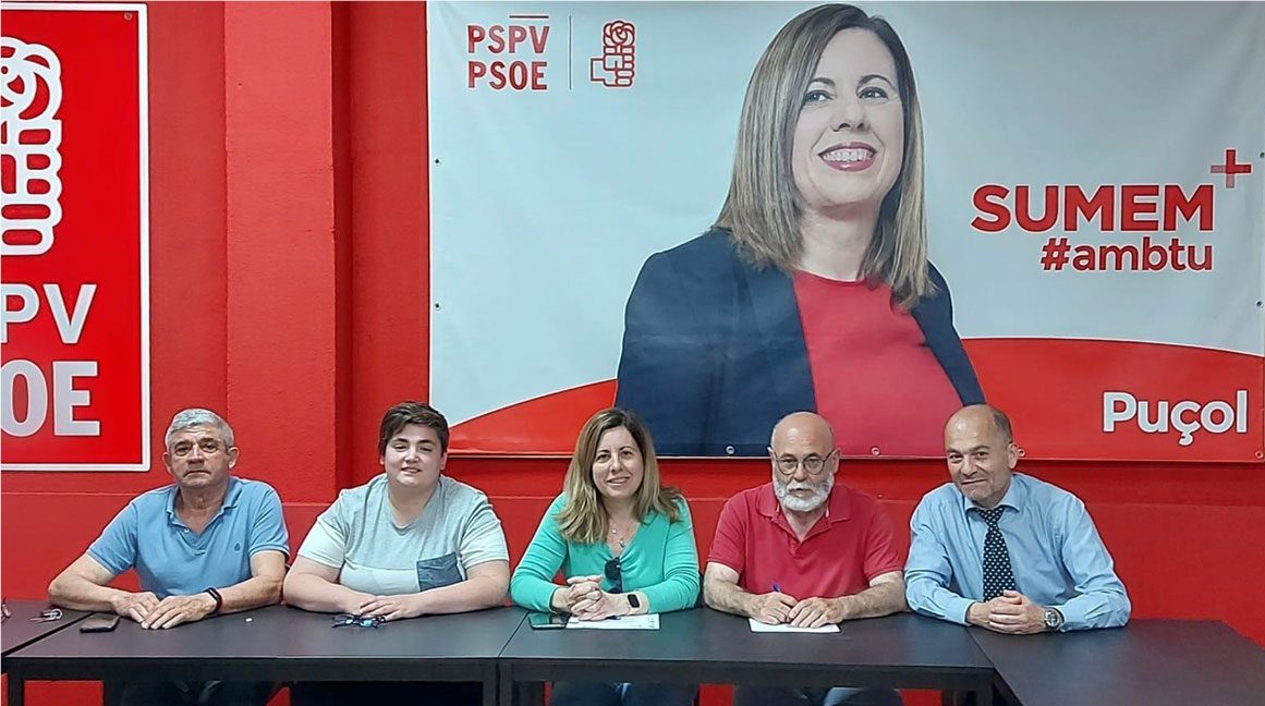 ANA GÓMEZ, RENUEVA COMO SECRETARIA GENERAL DEL PSPV PUÇOL