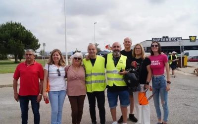 EL PSPV PSOE PUÇOL EN LA XVI MATINAL MOTERA DE LA FALLA PICAIO
