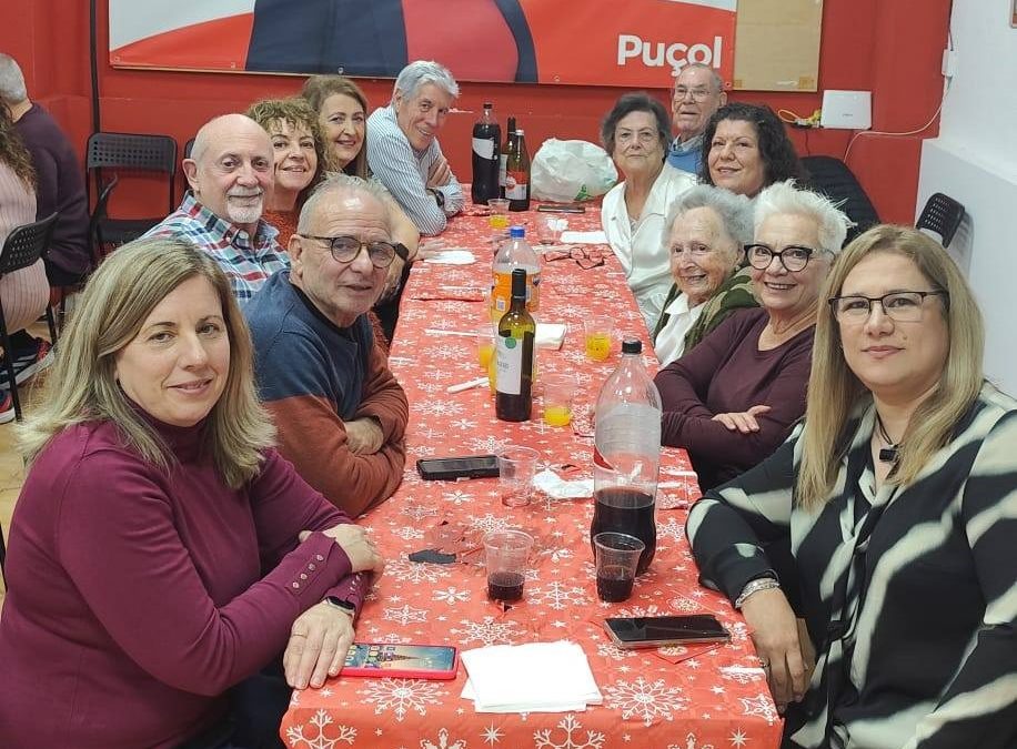 CENA DE NAVIDAD DE LOS SOCIALISTAS DE PUÇOL
