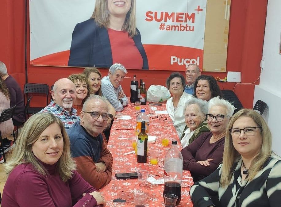 SOPAR DE NADAL DELS SOCIALISTES DE PUÇOL